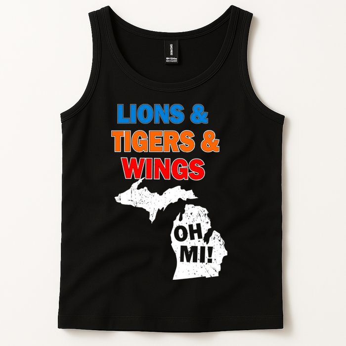 Lions Tigers Wings Oh Mi Tank Top