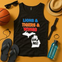 Lions Tigers Wings Oh Mi Tank Top