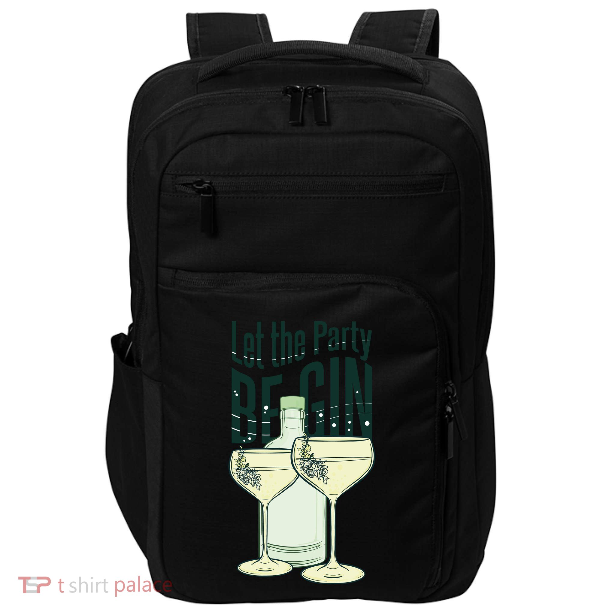 Let The Party Begin Celebration Impact Tech Backpack