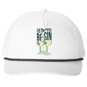 Let The Party Begin Celebration Snapback Five-Panel Rope Hat