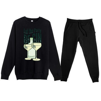 Let The Party Begin Celebration Premium Crewneck Sweatsuit Set