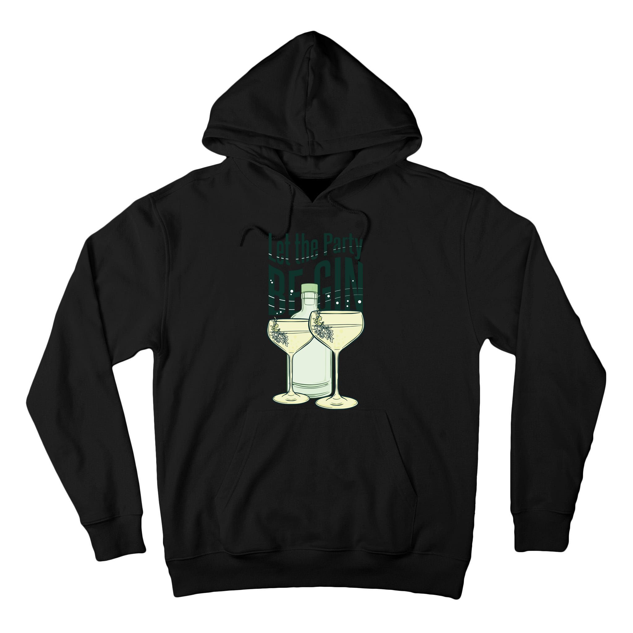 Let The Party Begin Celebration Tall Hoodie