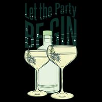 Let The Party Begin Celebration Zip Tote Bag