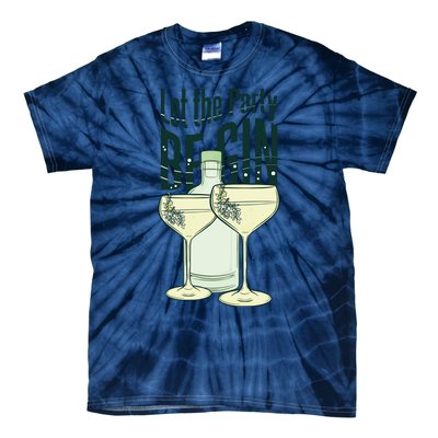 Let The Party Begin Celebration Tie-Dye T-Shirt