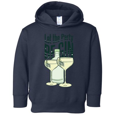 Let The Party Begin Celebration Toddler Hoodie