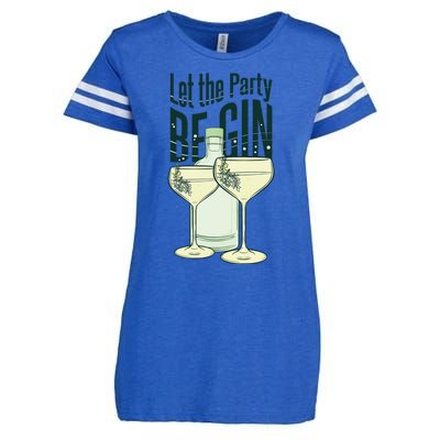 Let The Party Begin Celebration Enza Ladies Jersey Football T-Shirt