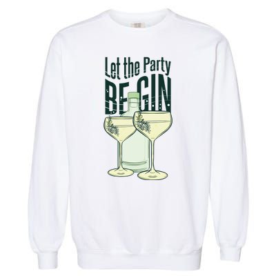 Let The Party Begin Celebration Garment-Dyed Sweatshirt