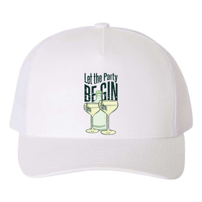 Let The Party Begin Celebration Yupoong Adult 5-Panel Trucker Hat