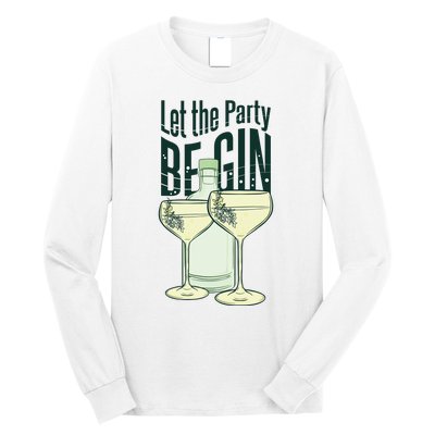 Let The Party Begin Celebration Long Sleeve Shirt