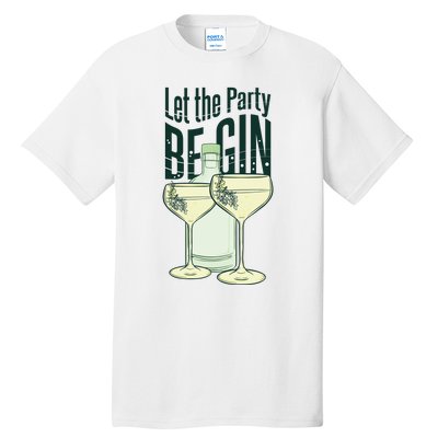 Let The Party Begin Celebration Tall T-Shirt