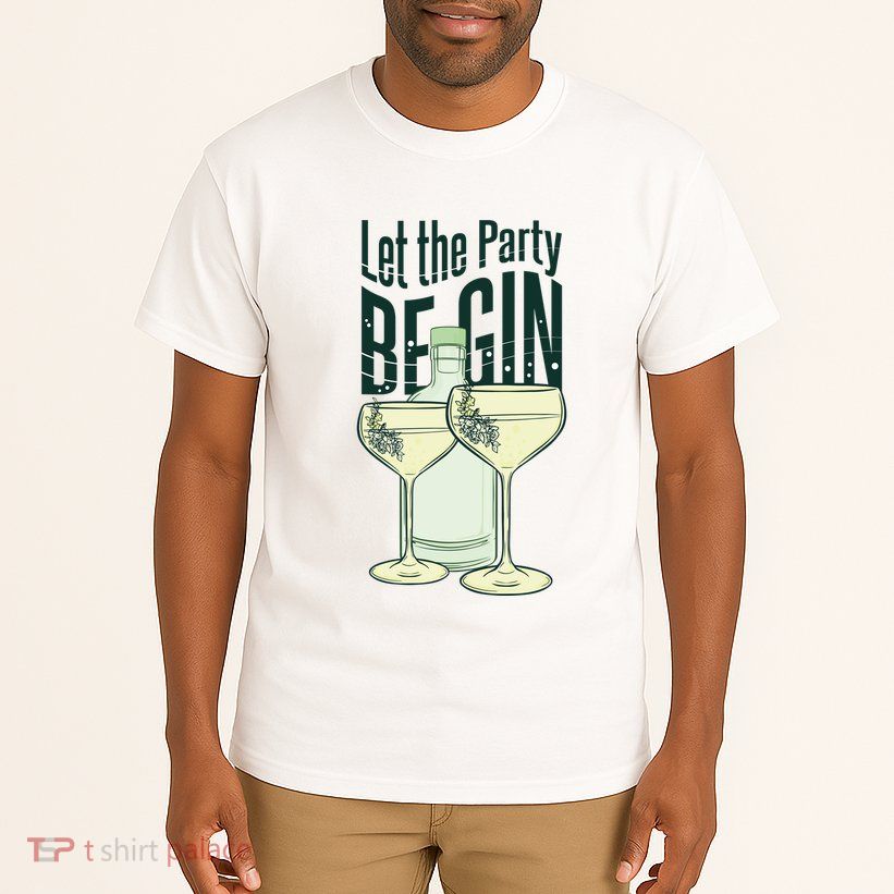 Let The Party Begin Celebration Tall T-Shirt