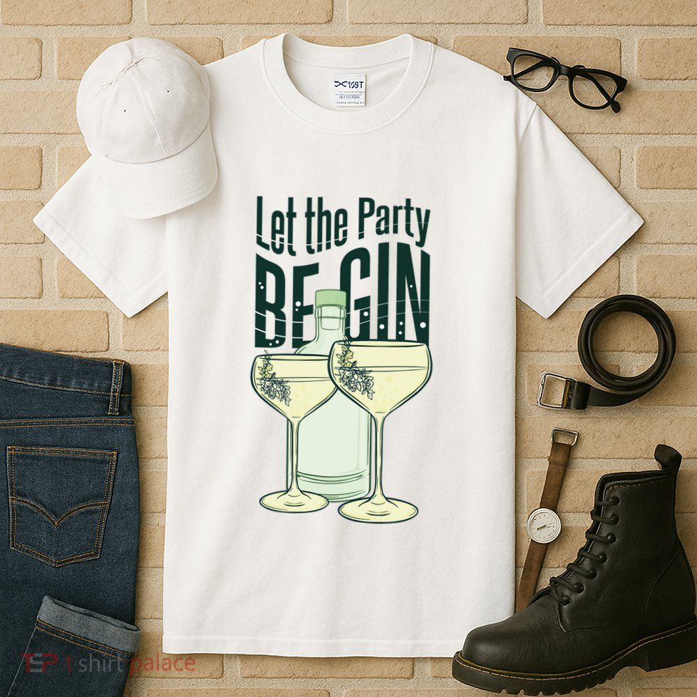 Let The Party Begin Celebration Tall T-Shirt