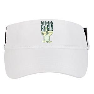 Let The Party Begin Celebration Adult Drive Performance Visor