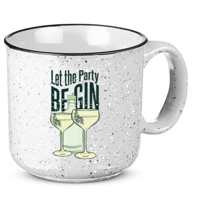 Let The Party Begin Celebration 15oz Campfire Ceramic Mug