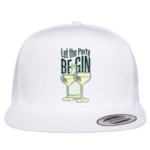 Let The Party Begin Celebration Flat Bill Trucker Hat