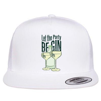 Let The Party Begin Celebration Flat Bill Trucker Hat