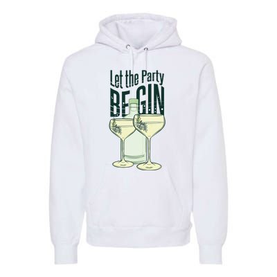 Let The Party Begin Celebration Premium Hoodie