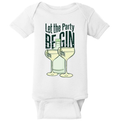 Let The Party Begin Celebration Baby Bodysuit