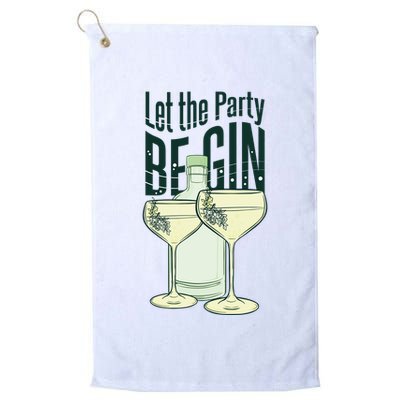 Let The Party Begin Celebration Golf Towel
