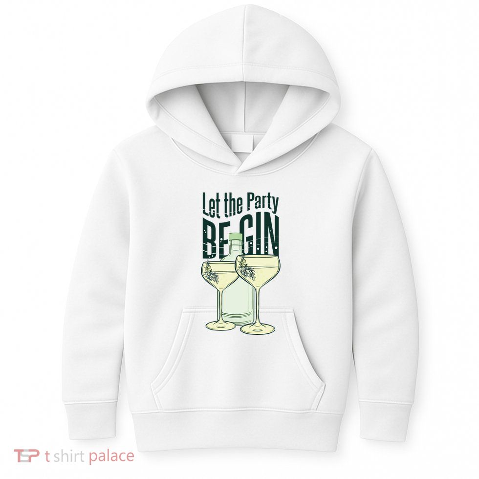 Let The Party Begin Celebration Kids Hoodie