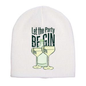 Let The Party Begin Celebration Short Acrylic Beanie