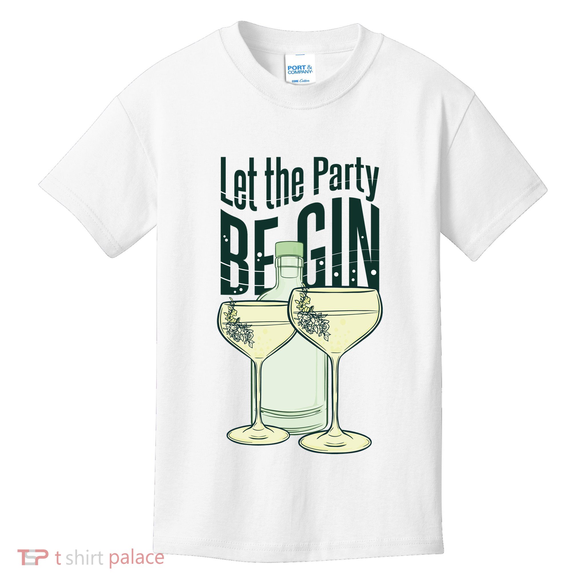 Let The Party Begin Celebration Kids T-Shirt