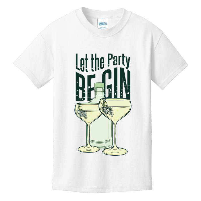 Let The Party Begin Celebration Kids T-Shirt