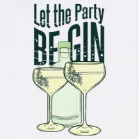 Let The Party Begin Celebration Kids T-Shirt