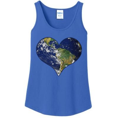 Love The Planet Earth Day Gift Ladies Essential Tank