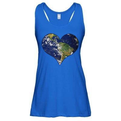 Love The Planet Earth Day Gift Ladies Essential Flowy Tank