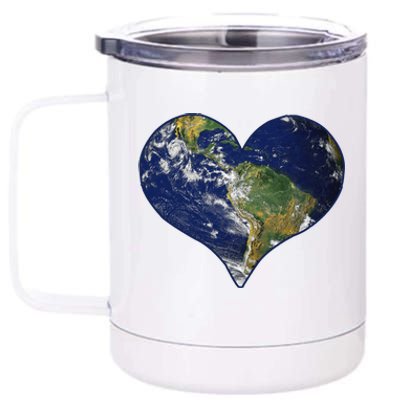 Love The Planet Earth Day Gift 12 oz Stainless Steel Tumbler Cup