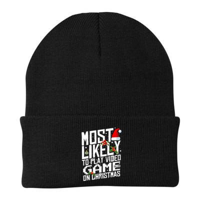 Likely To Play Video Game Christmas Video Game Christmas Cute Gift Beanie