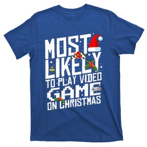 Likely To Play Video Game Christmas Video Game Christmas Cute Gift T-Shirt