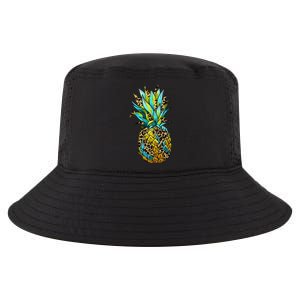 Leopard Tropical Pineapple Cool Comfort Performance Bucket Hat