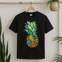 Leopard Tropical Pineapple T-Shirt