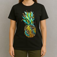 Leopard Tropical Pineapple T-Shirt
