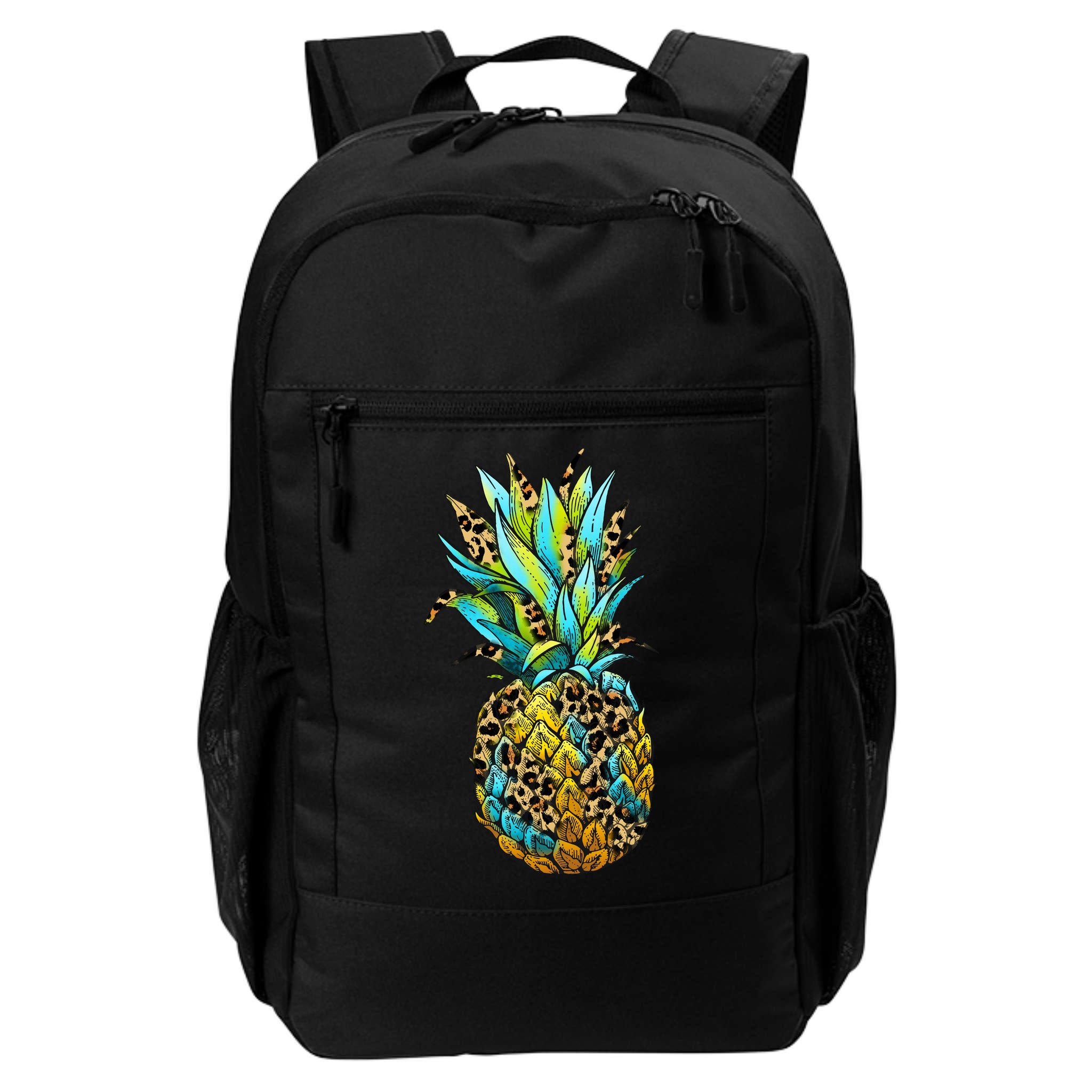 Leopard Tropical Pineapple Backpack