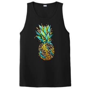 Leopard Tropical Pineapple PosiCharge Competitor Tank