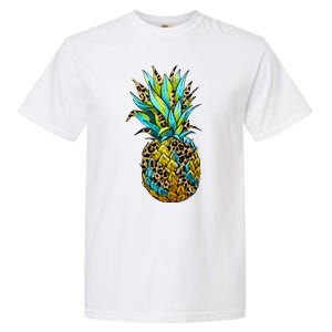 Leopard Tropical Pineapple Garment-Dyed Heavyweight T-Shirt