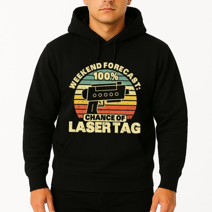 Laser Tag Party Weekend Forecast Laser Tag Lazer Tag Game Hoodie