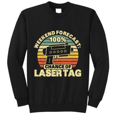 Laser Tag Party Weekend Forecast Laser Tag Lazer Tag Game Sweatshirt
