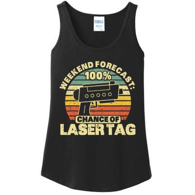 Laser Tag Party Weekend Forecast Laser Tag Lazer Tag Game Ladies Essential Tank