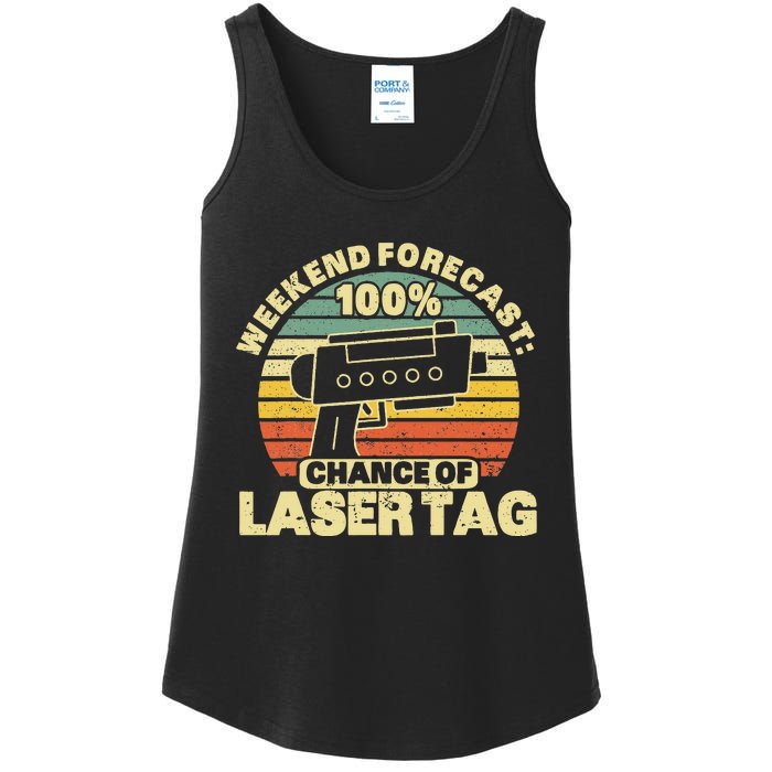 Laser Tag Party Weekend Forecast Laser Tag Lazer Tag Game Ladies Essential Tank