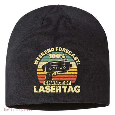 Laser Tag Party Weekend Forecast Laser Tag Lazer Tag Game Sustainable Beanie