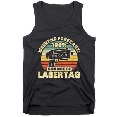 Laser Tag Party Weekend Forecast Laser Tag Lazer Tag Game Tank Top