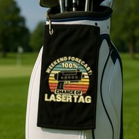 Laser Tag Party Weekend Forecast Laser Tag Lazer Tag Game Golf Towel