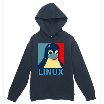 Linux Tux Penguin Graphic Design Urban Pullover Hoodie