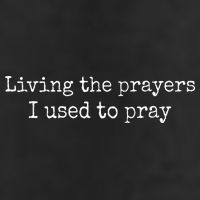 Living The Prayers I Used To Pray Adult Drive Performance Visor
