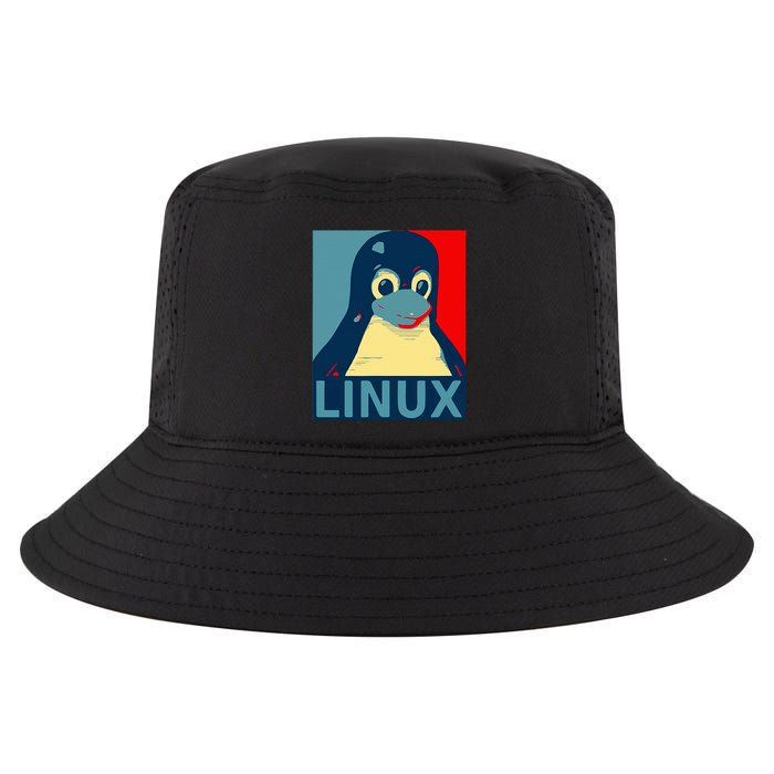 Linux Tux Penguin Cool Comfort Performance Bucket Hat