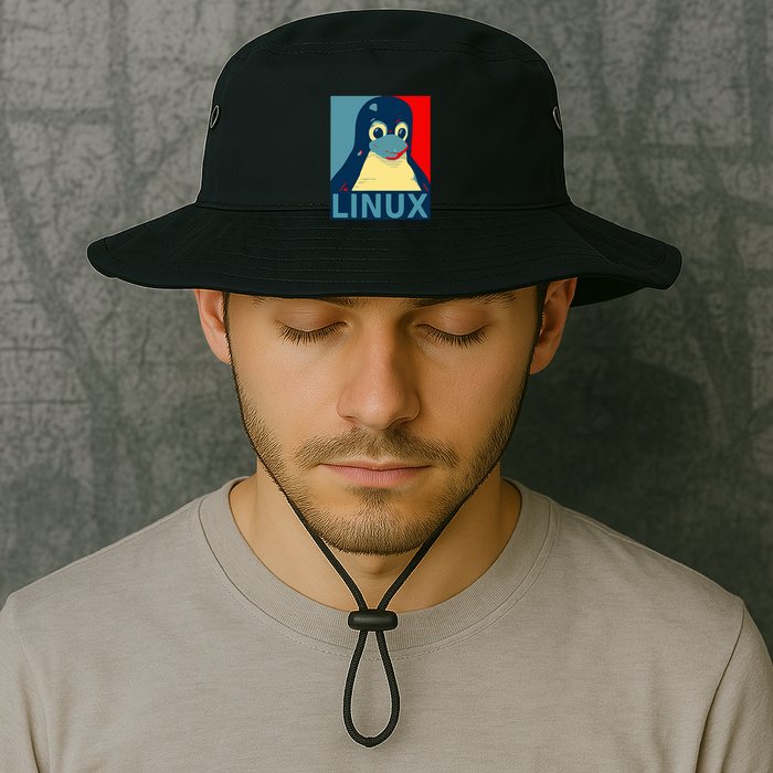 Linux Tux Penguin Legacy Cool Fit Booney Bucket Hat